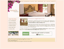 Tablet Screenshot of angelsgoa.com